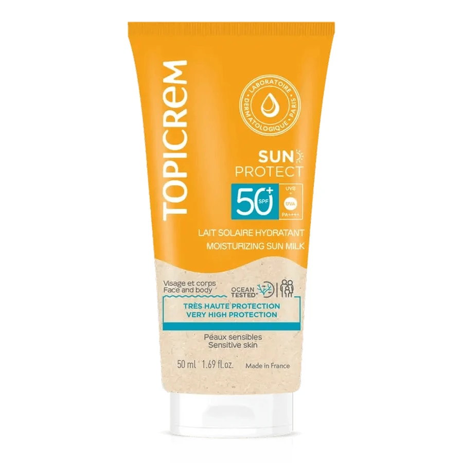 Topicrem Sun Protect Moisturizing Sunscreen Milk spf50+ 1 Tube 50ml