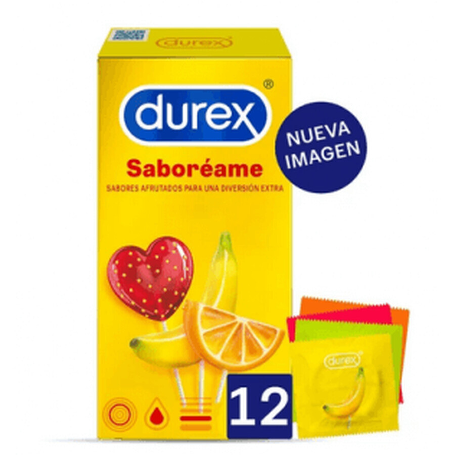 Durex Condoms Saboreame Easy On,12 units
