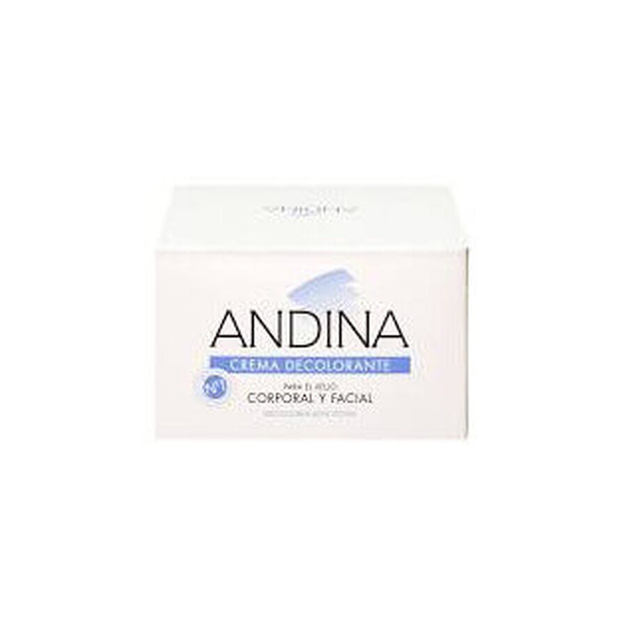 Andina Crema decolorante per corpo e viso, 30ml