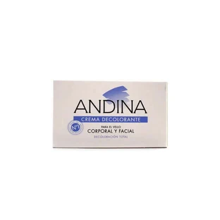 Andina Bleaching Cream for body and facial hair, 30ml