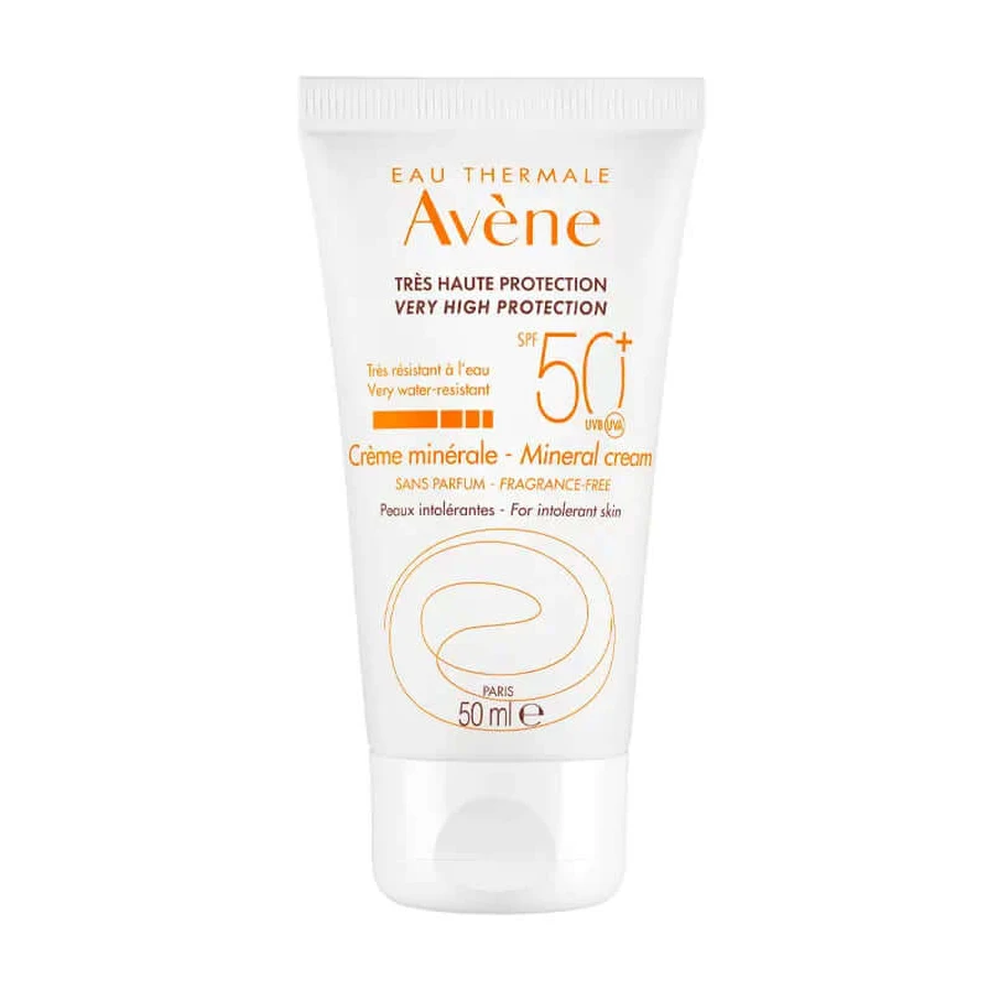 Avene Sunscreen Physical Filter Cream SPF50, 50ml