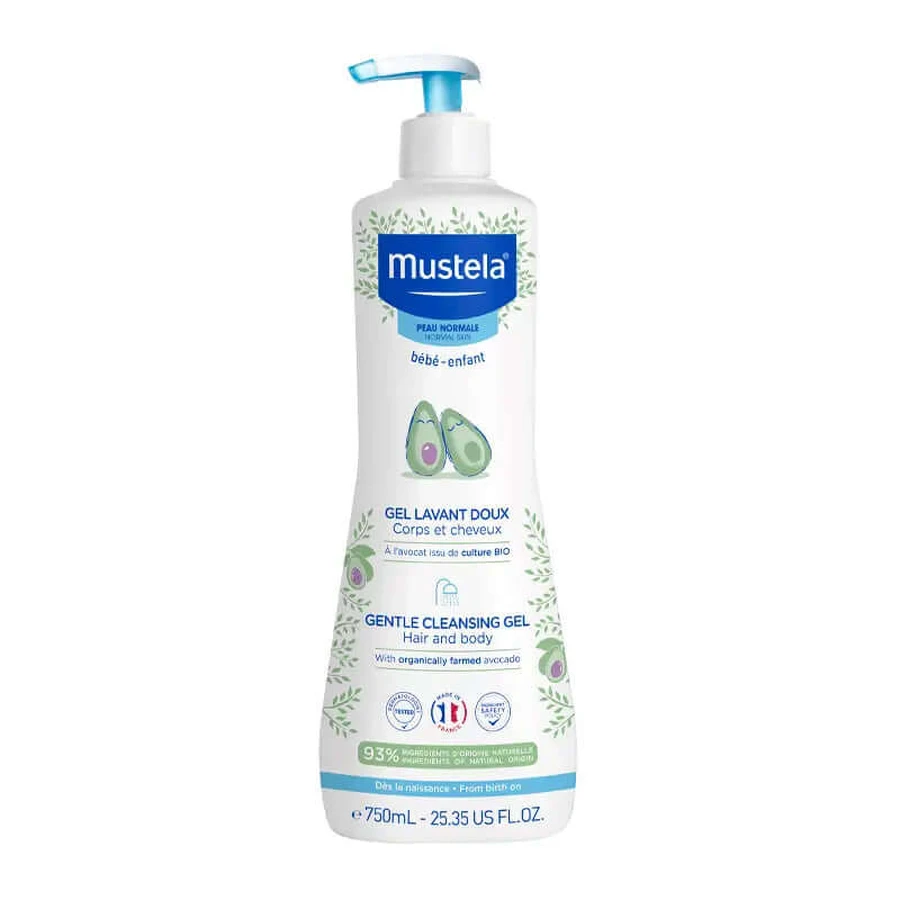 Mustela Dermo-Reinigende Gel Dispenser 750ml