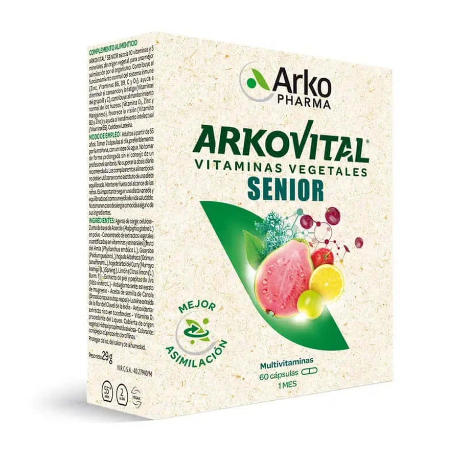 Arko Vital PuraEnergia Senior 50+ , 60 capsules