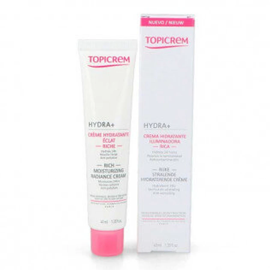Topicrem Hydra+ Rijke Verhelderende Hydraterende Crème 40ml
