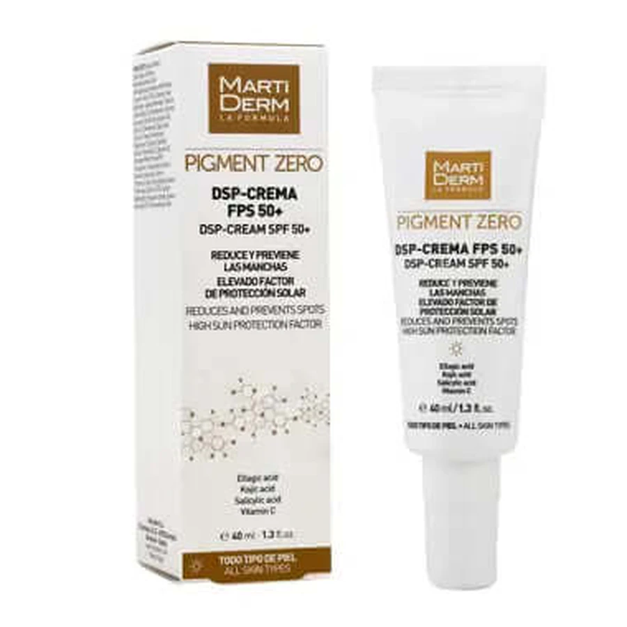 Martiderm Pigment Zero DSP Depigmenting Cream SPF50+ 40 ml