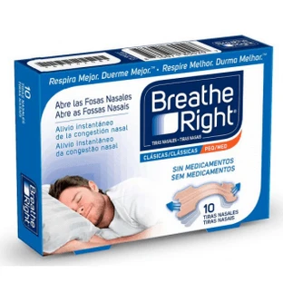 Breathe Right Classic Nasal Strips Small-Medium 10 pcs.