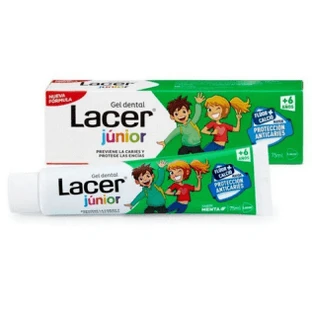 Lacer Junior Tandpasta Munt 75ml