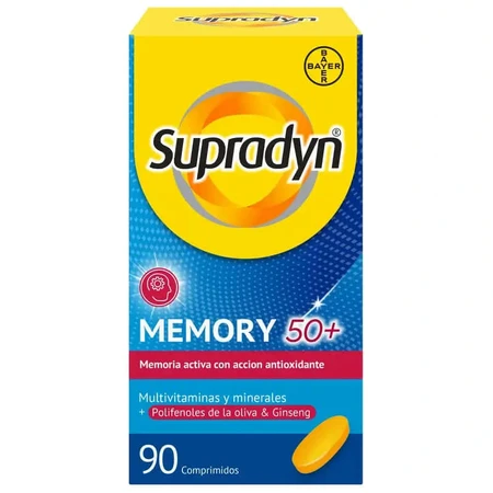 Supradyn Memory 50+ 90 Comprimidos