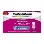 Multicentrum Energia & Vitality 50+, 15 flesjes 7ml Frambozensmaak