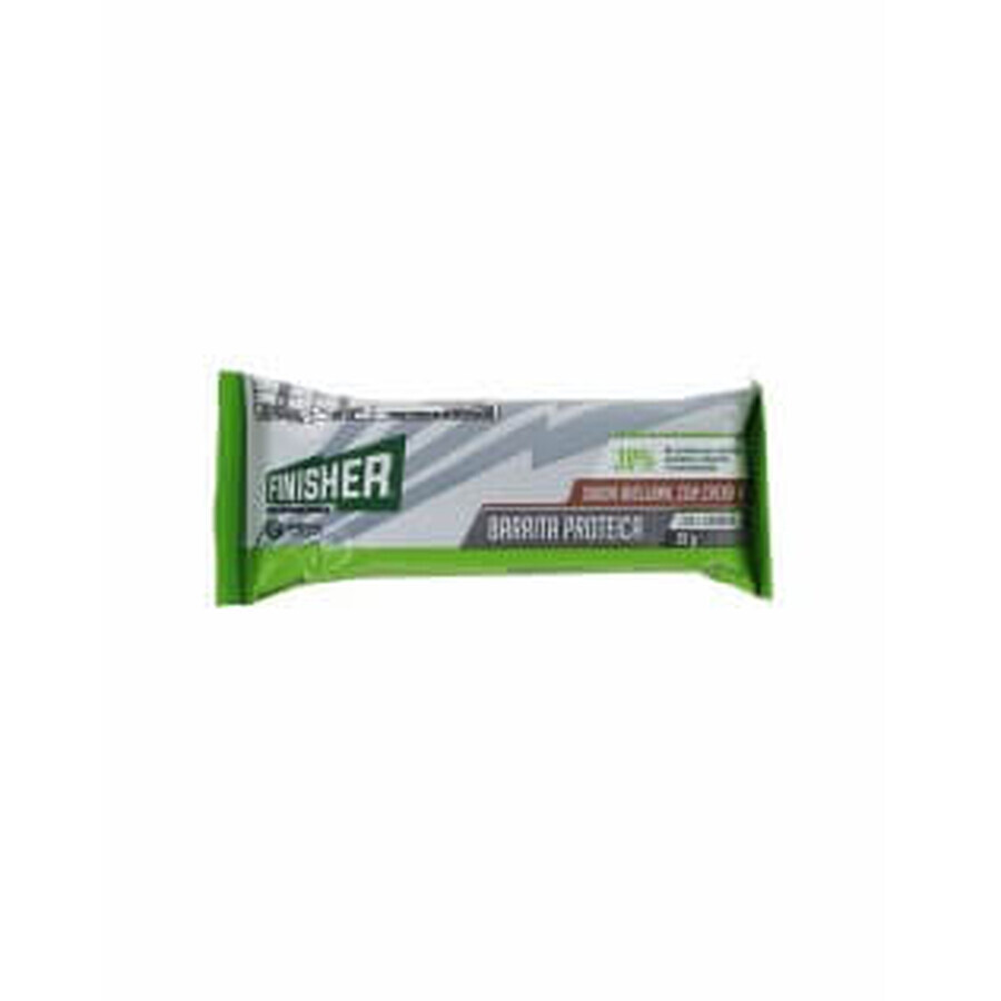Barretta proteica Finisher 1 barretta al gusto di nocciola e cioccolato con L-Carnitina