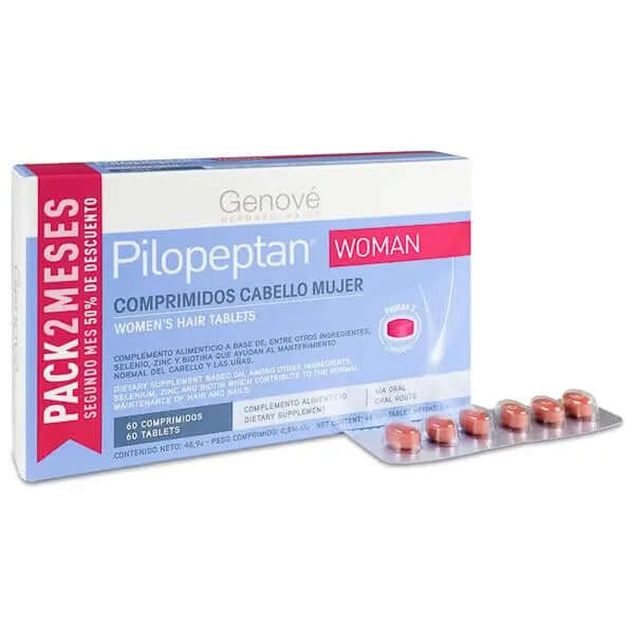 Pilopeptan Vrouw 60 tabletten
