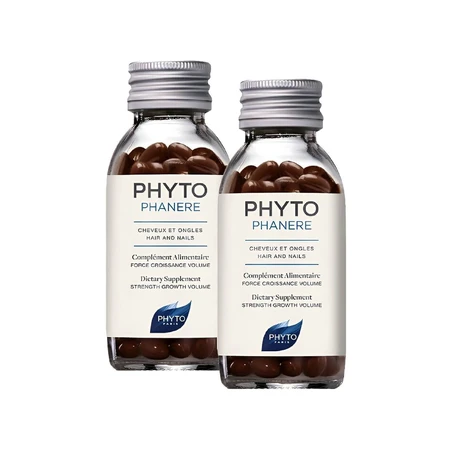 Phyto Phanere DUPLO Haar en Nagels 2 x 120 capsules voor 4 Maanden