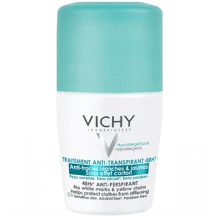 Vichy Antiperspirant Deodorant 48h Anti-Yellow White Stains without Residue Effect 50 ml