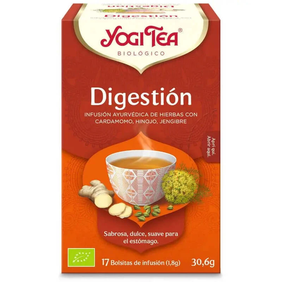 Yogi Thee Spijsvertering 17 Zakjes