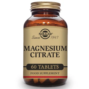 Solgar Magnesiumcitraat, 60 tabletten