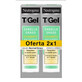 Neutrogena DUPLO T-Gel Shampooing Anti-Pelliculaire Cheveux Normaux/Graisseux, 2 x 250ml