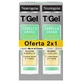 Neutrogena DUPLO DUPLO T-Gel Champú anticaspa Cabello normal/graso, 2 x 250ml