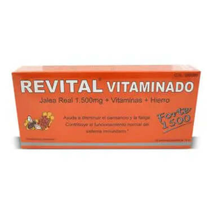 Revital Vitaminado Gelée Royale Forte 20 Ampoules