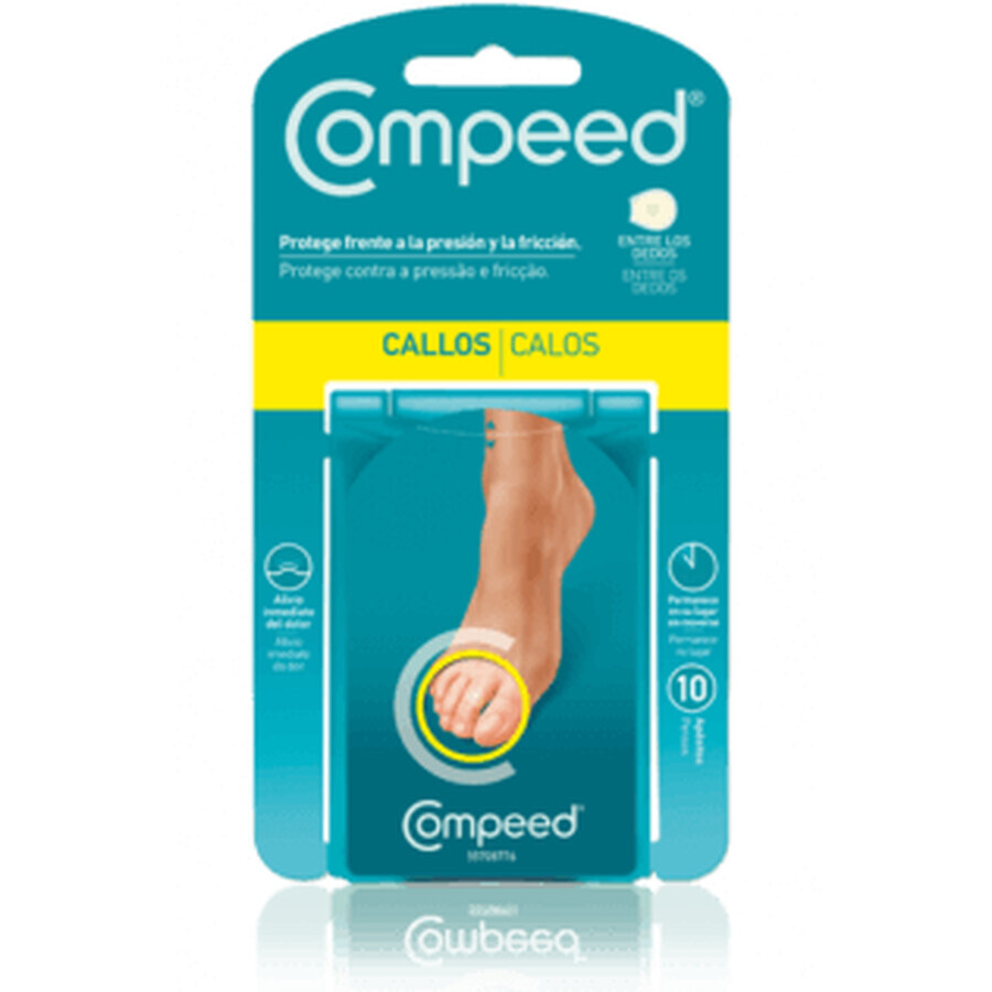 Compeed Eelt tussen de tenen, 10 dressings
