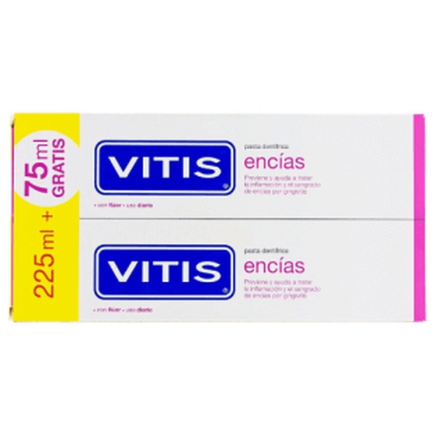 Vitis Gums DUPLO Dentifrice 2 x 150ml