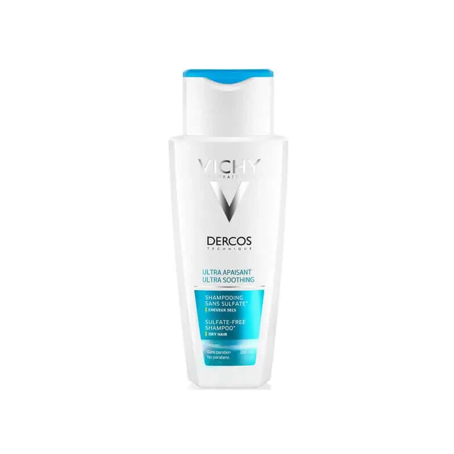 Vichy Dercos Ultra Verzachtende Shampoo Droog Haar 200ml