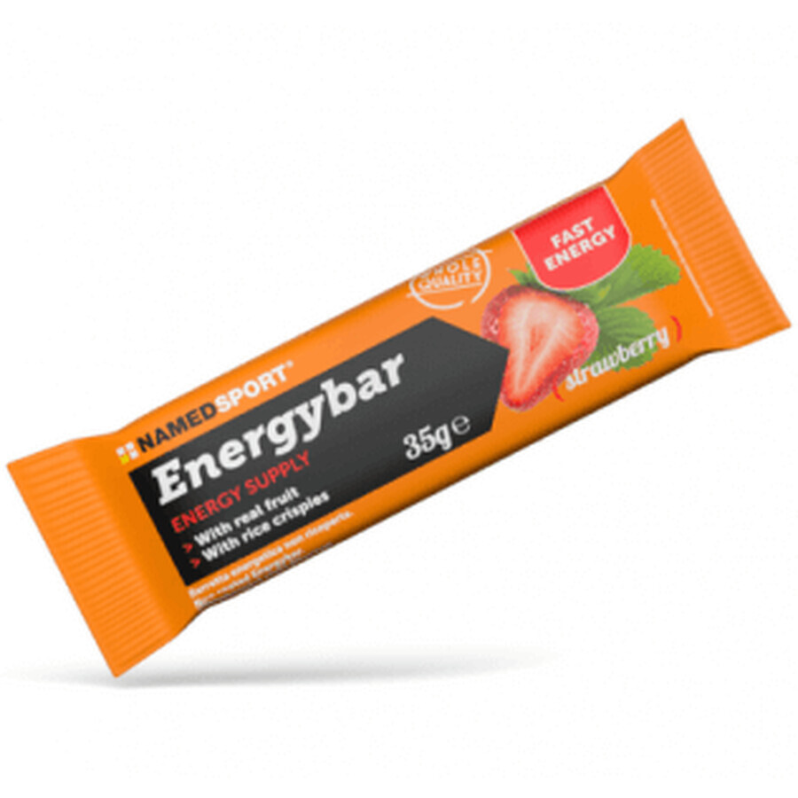 NamedSport Energybar Fraise 35g