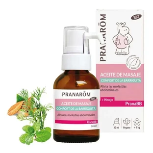 Pranarom PranaBB Huile de massage bio Confort du ventre 30ml