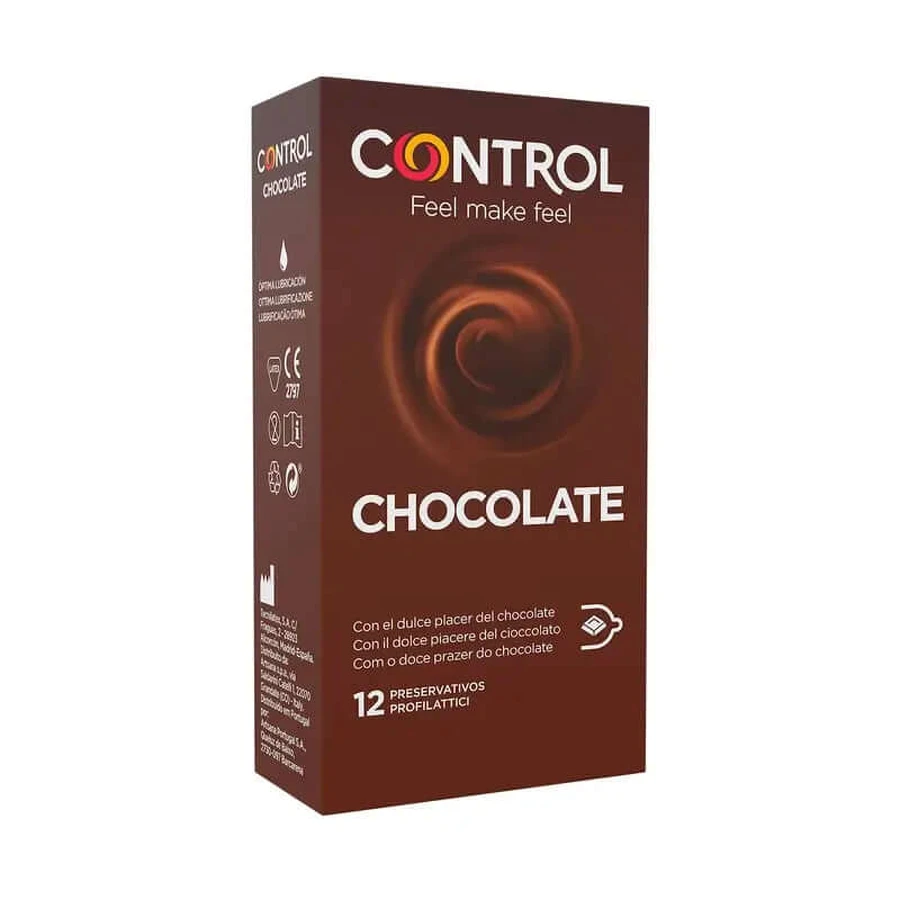 Control Adapta SexSense Chocolate Preservativos, 12Ud