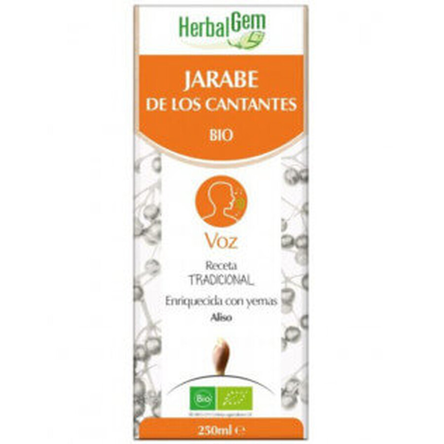 Pranarom Herbalgem Singers Syrup Organic 250ml