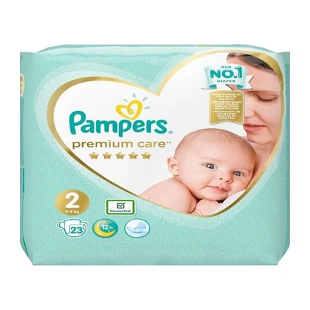 Pampers Premium Care Nr 2, 4- 8 kg, 23 stuks, Pampers