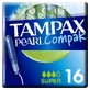 Tampax Pearl Compak Super 16u