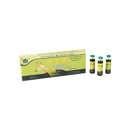 Panax Ginseng Extractum, 10 Ampullen x 10 ml, Sanye Intercom