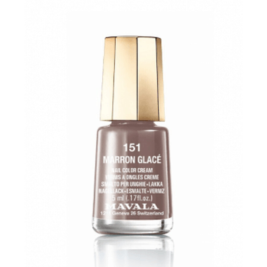 Boutique Mavala Vernis à ongles Marron Glacé couleur 151 5ml Mavala Vernis à ongles Marron Glacé couleur 151 5ml
