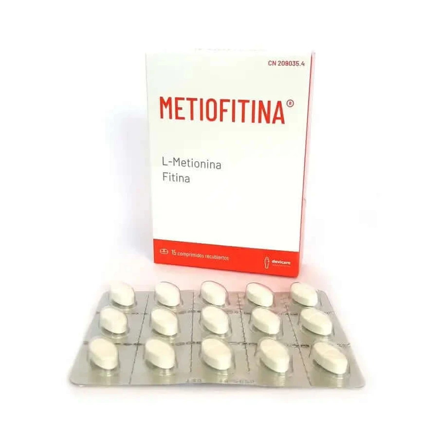 Metiofitina 15 comprimidos