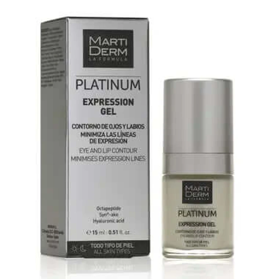 Martiderm Platinum Expression Contorno Ojos y Labios Arrugas de Expresion 15 ml