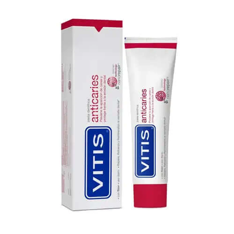 Vitis Anticaries Zahnpasta, 100ml