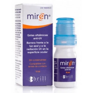 Miren Gouttes oculaires anti-UV 10ml