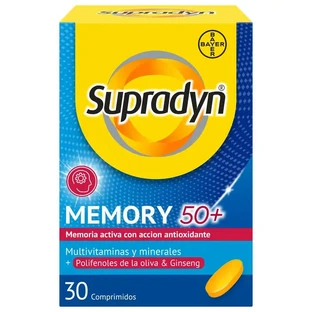 Supradyn Memoria 50+ 30 tabletten