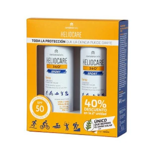 Heliocare DUPLO Sport Spray 360º SPF50 2x100ml