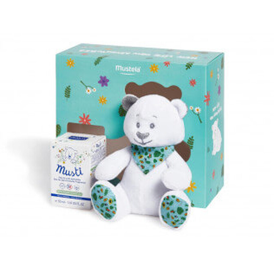 Mustela COFFRE Musti Parfum 50 ml + PELUCHE DE CAFE