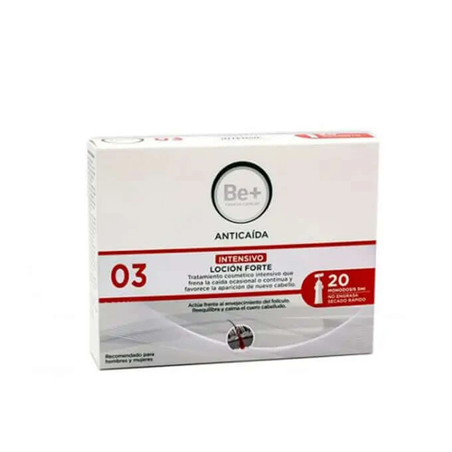 Be+ Med Capilar Haaruitval Lotion Forte 20 Eenheden 5ml