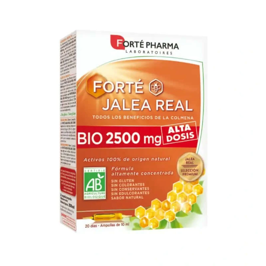 Forté Pharma Forté Royal Jelly 2500mg 20 phials