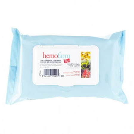 Hemofarm Plus Analhygienetücher Umschlag 20 Stück