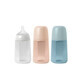 Suavinex Sticlă de silicon Culoare moale + 3 luni 1 unitate 240ml
