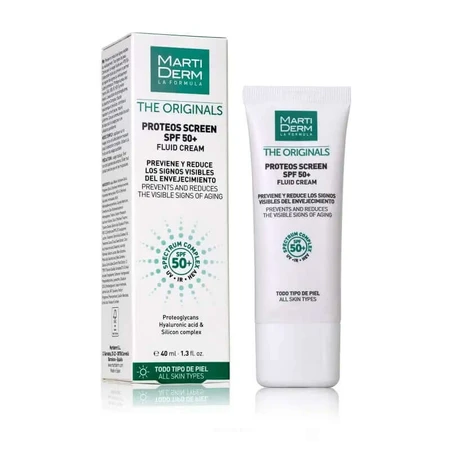 Martiderm Proteos Bildschirm SPF50+ Flüssige Creme 40ml