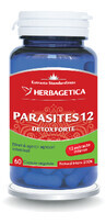 Parasites 12 Detox Forte, 60 capsules, Herbagetica