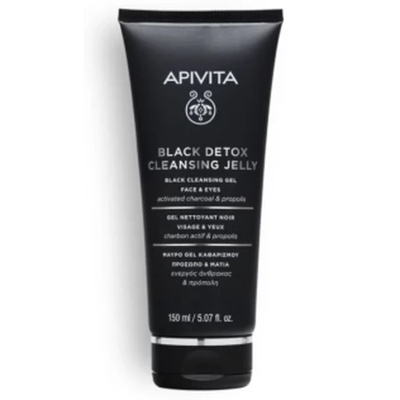 Apivita Cleansing Gel Black 150ml