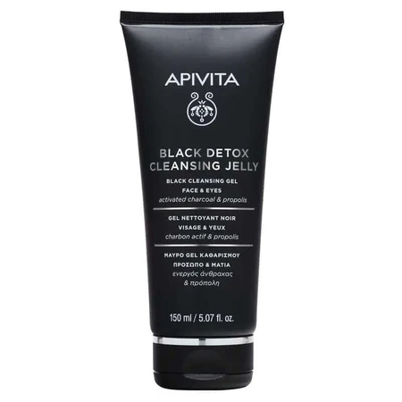 Apivita Cleansing Gel Black 150ml
