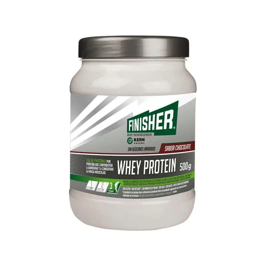 Finisher Whey Protein 500g with chocolate flavor