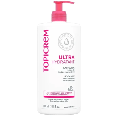 Topicrem Ultra Feuchtigkeitsspendende Körpermilch 1000 ml